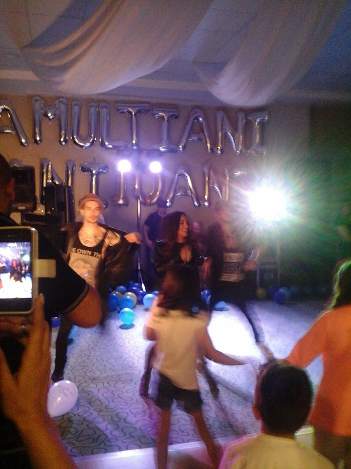 Ruby a fost invitatul special la aniversarea lui Dani