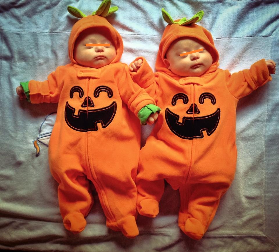 Gemenii Toma si Matei au crescut frumos in cele sapte luni de viata foto: Facebook