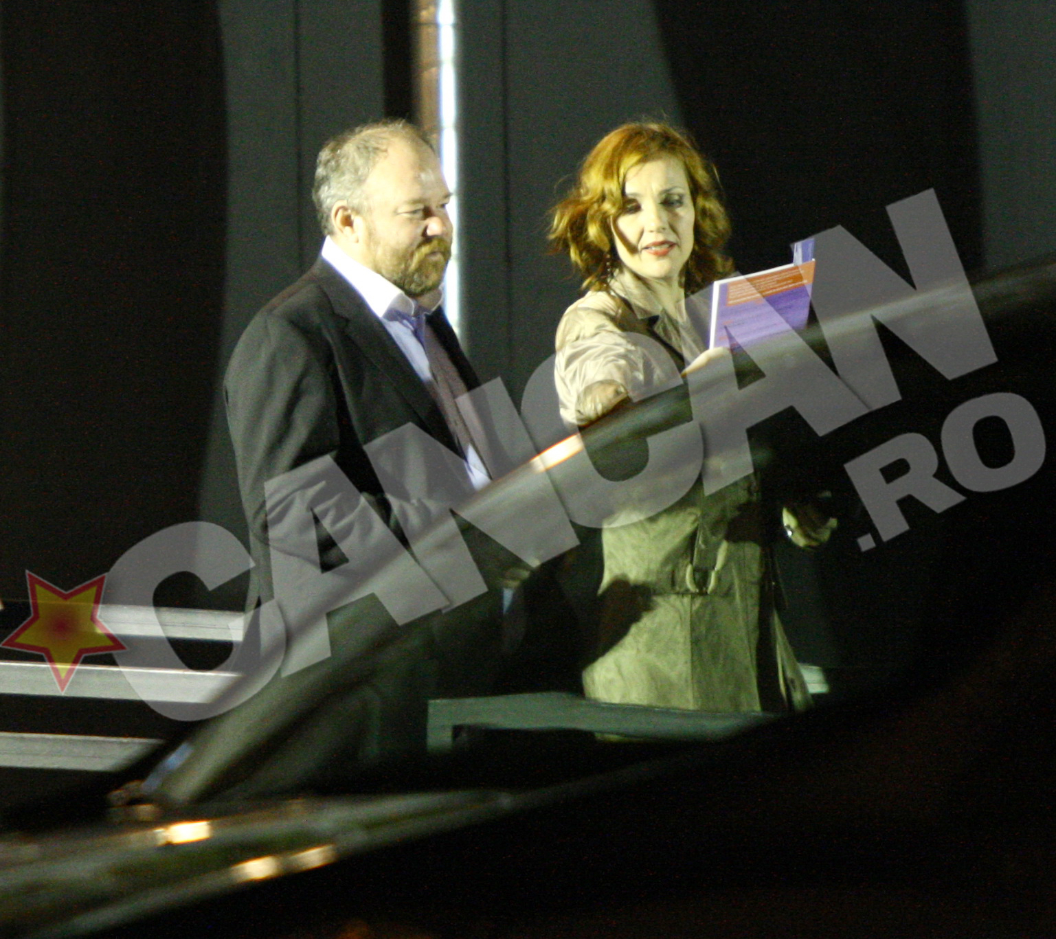 Mihai Constantin si sotia sa au fost impreuna la petrecerea de dupa Premiile Gopo