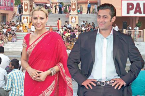 Iulia Vantur si Salman Khan