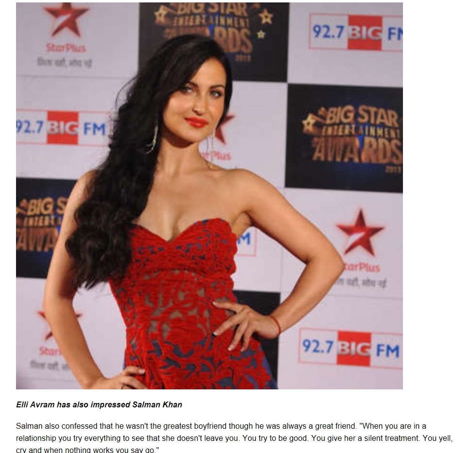 Iulia Vantur si Salman Khan - 8