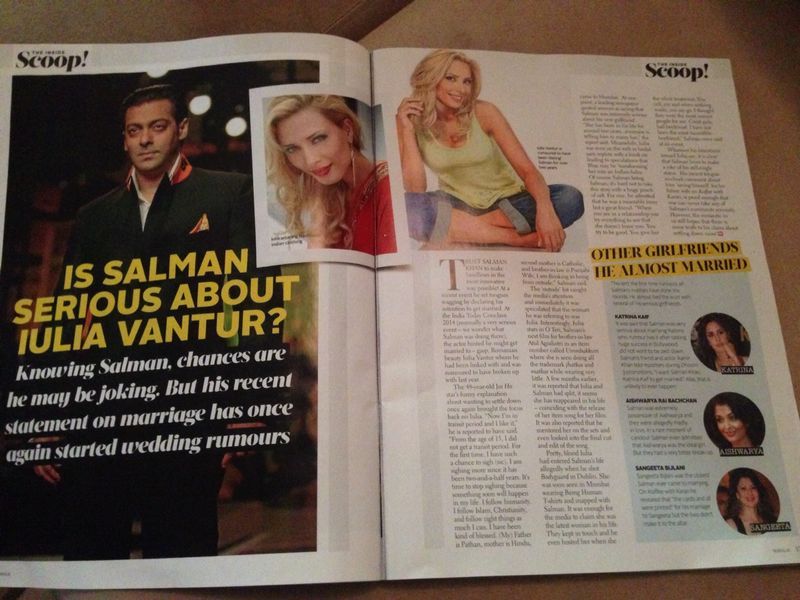 Iulia Vantur si Salman Khan - 5