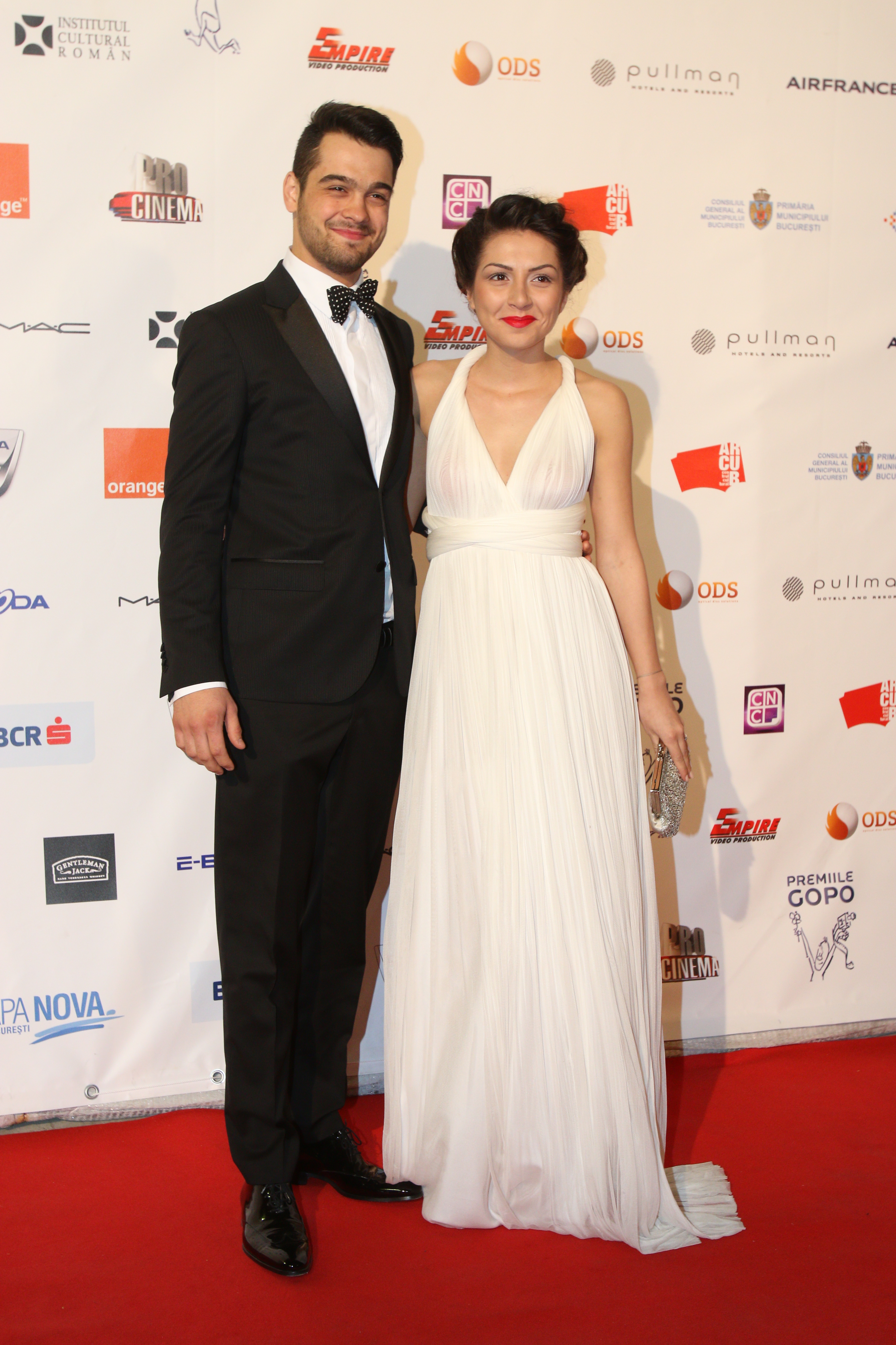 George Pistereanu si partenera sa la Premiile Gopo 2014