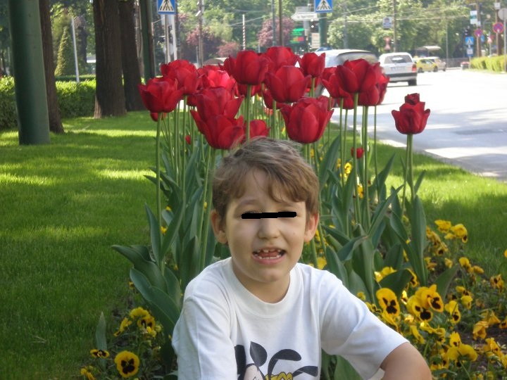 Pablo este baiatul de 11 ani al lui Pacha Man foto: Facebook