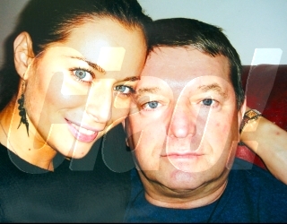 Laura Cosoi, alaturi de tatal ei foto: Ciao