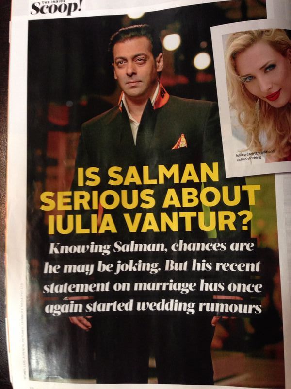 Iulia Vantur si Salman Khan - 6