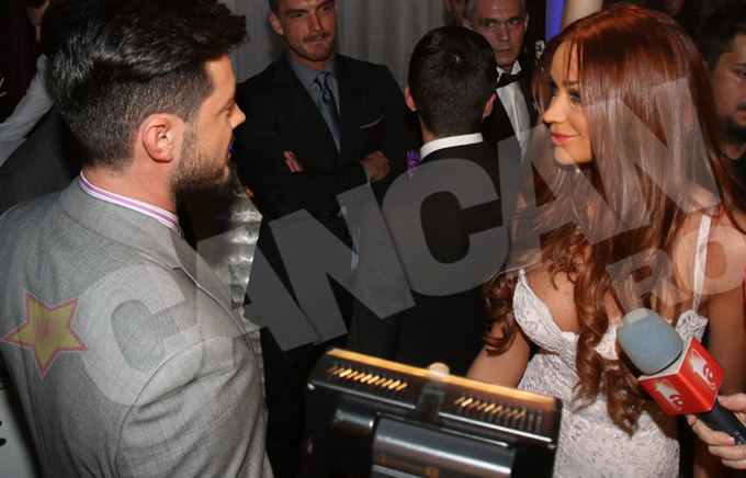 Bianca si Victor s-au intalnit la un eveniment cu staif din Capitala