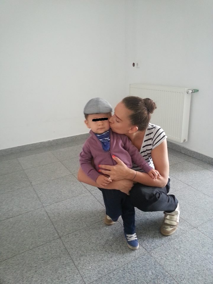 Vedeta, alaturi de Serghei, baietelul ei foto: Facebook