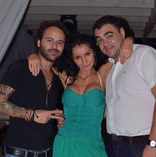 Muneca, intre Matteo si Florin Nedelcu foto: arhiva personala