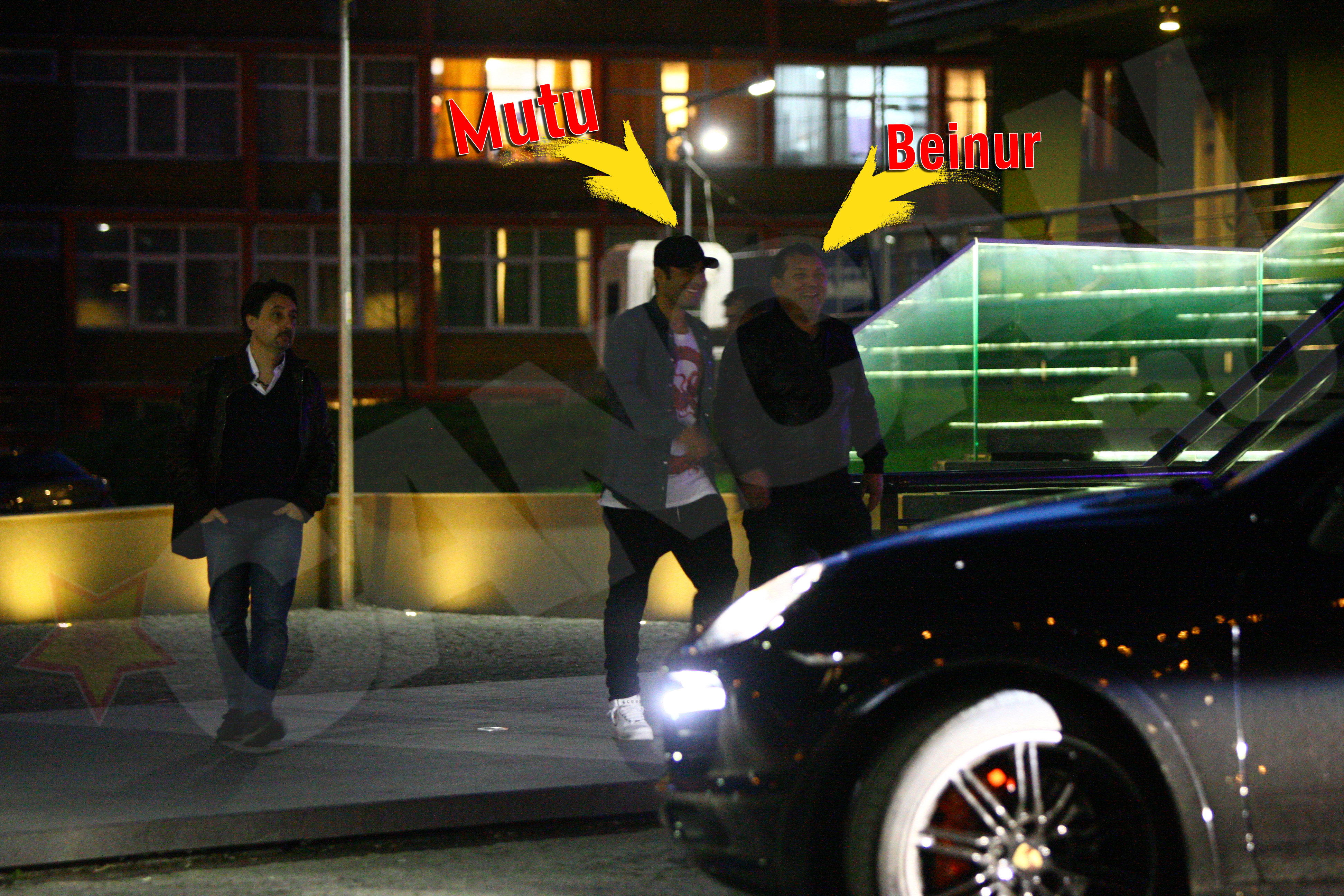 Atacantul se simte bine si glumeste impreuna cu cumnatul sau