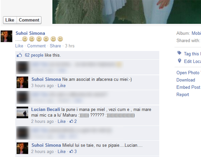 Lucian Becali i-a ironizat pe Simona si pe Ghita