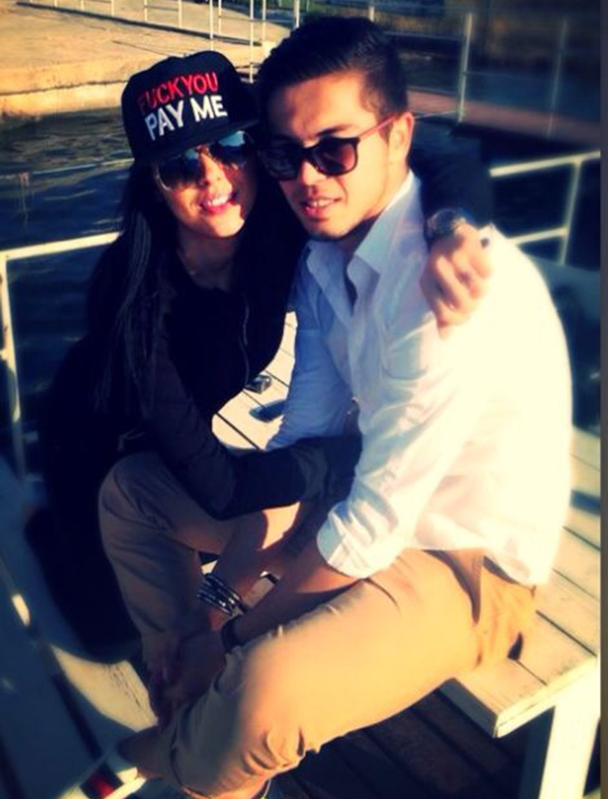 Iubita lui Salam si fotbalistul Stelei s-au fotografiat in Snagov