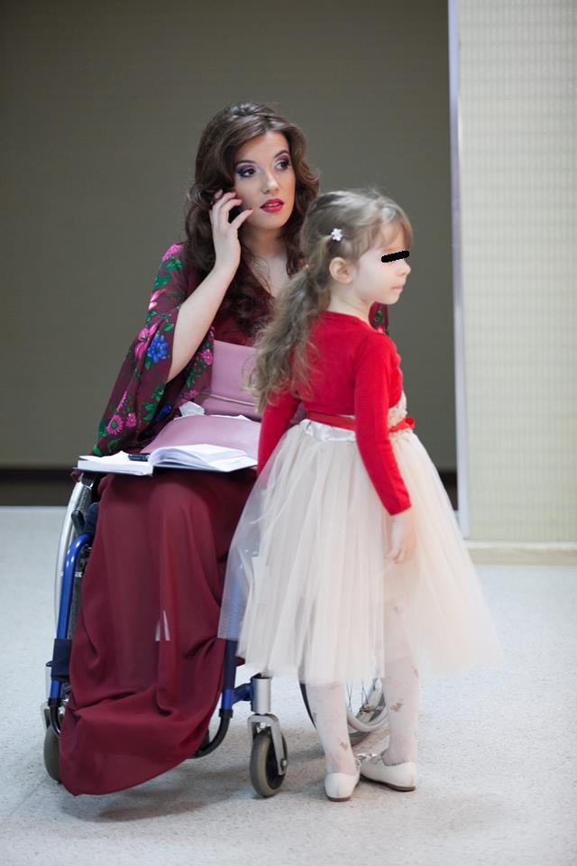 Fetita Magdei este o adevarata minune. E perfect sanatoasa si la fel de frumoasa ca mama ei