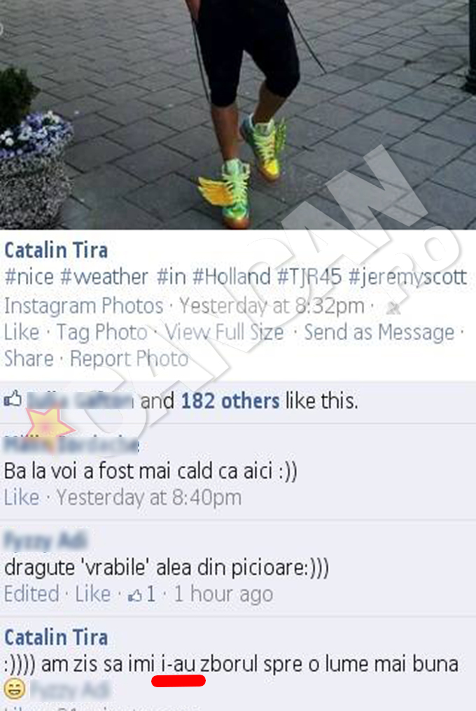 Fotbalistul demonstreaza ca nu prea a dat pe la orele de gramatica