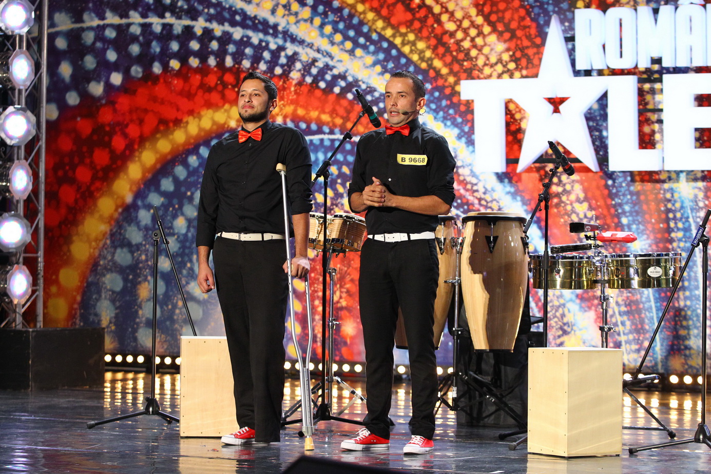 Carlos si Fabian, pe scena de la 