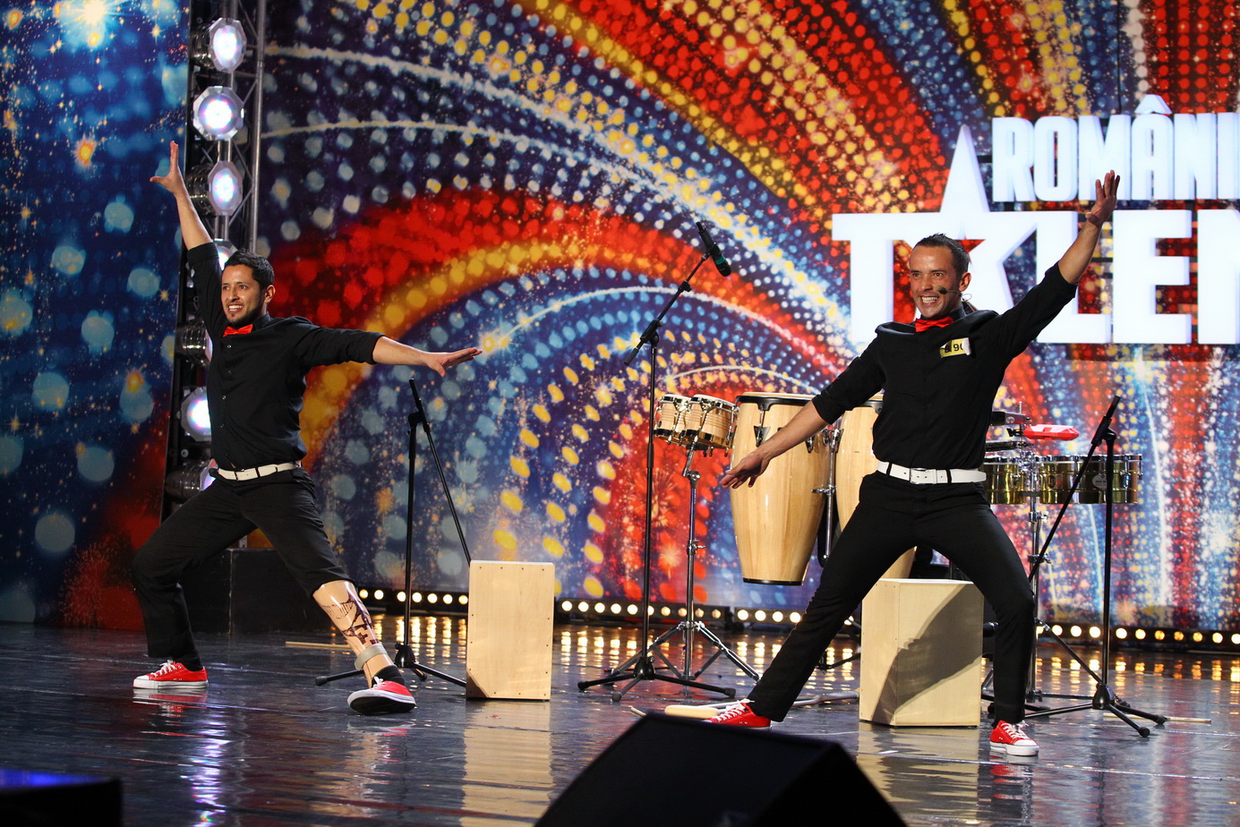 Los Hermanos Dinamita au facut show la RGT foto: PRO TV