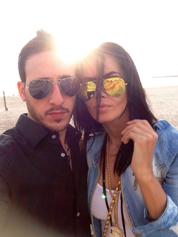 Oana Zavoranu si iubitul ei Tomer