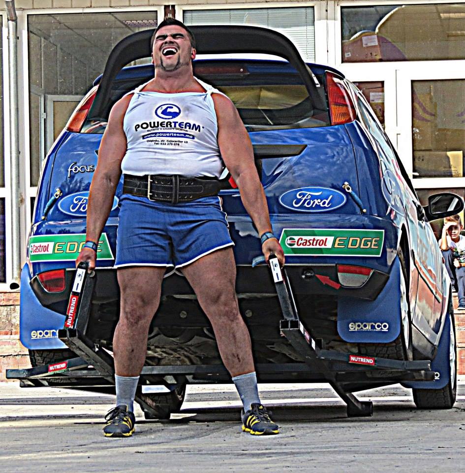 Rodion Sukman este de departe cel mai puternic om de peste Prut foto: Facebook