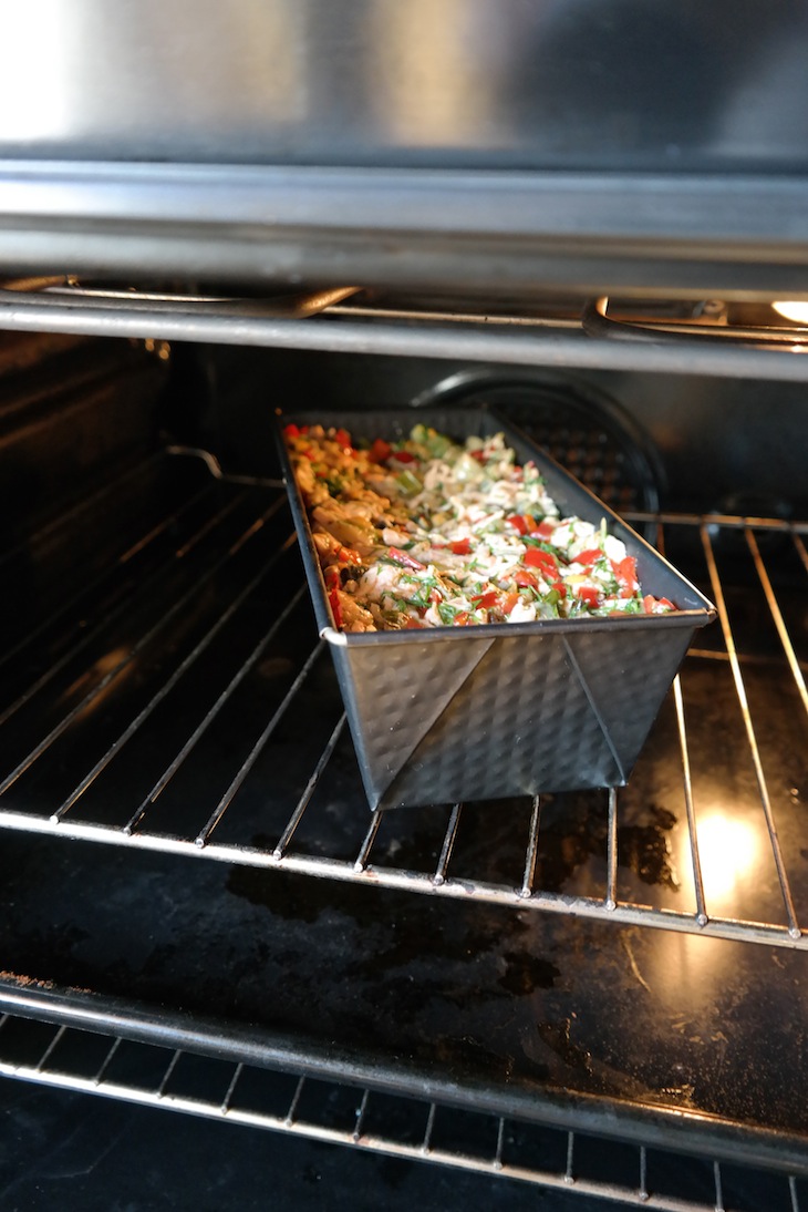 Asa arata drobul din fructe de mare la cuptor foto: andreeapatrascu.ro