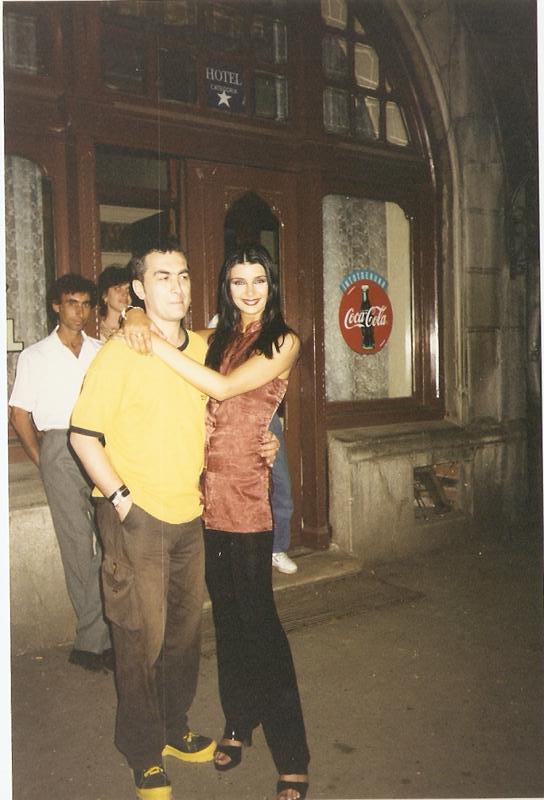 Marinela Nitu si Miron Cozma, la inceputul relatiei lor
