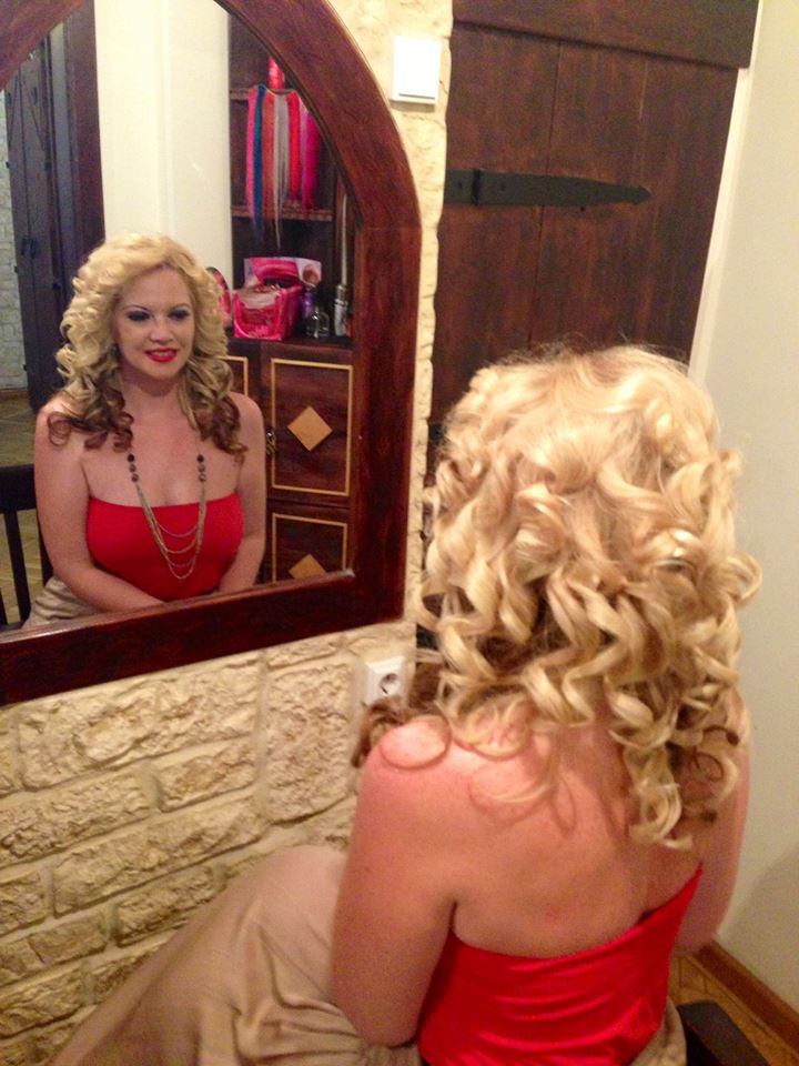 Inainte de a afla de problemele de sanatate ale sotului ei, Oana Lis radia la propriu