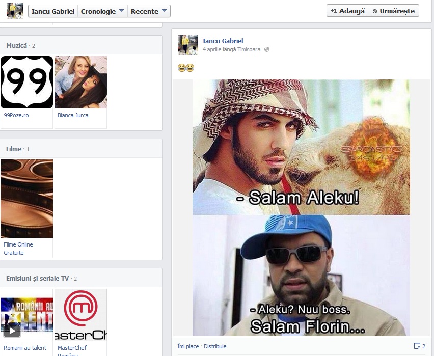 Sportivul a transmis un mesaj destul de sugestiv catre cantaretul de muzica de petrecere