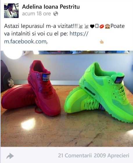 Pana sa fie criticata de fani, Adelina obisnuia sa faca reclama la un anumit site cu produse