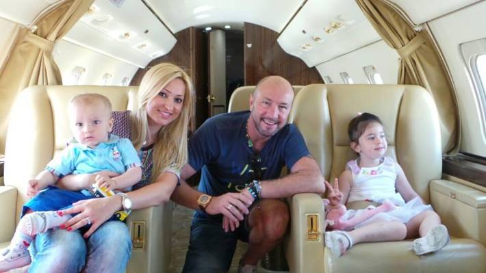 Raluca si Walter Zenga au doi copii