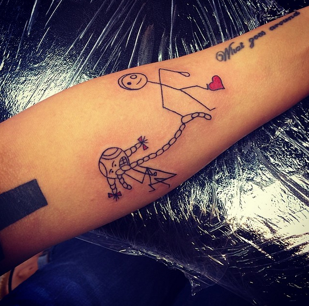 Diana mai are si alte tatuaje interesante