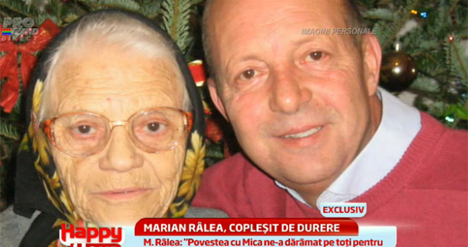 Marian Ralea si mama lui