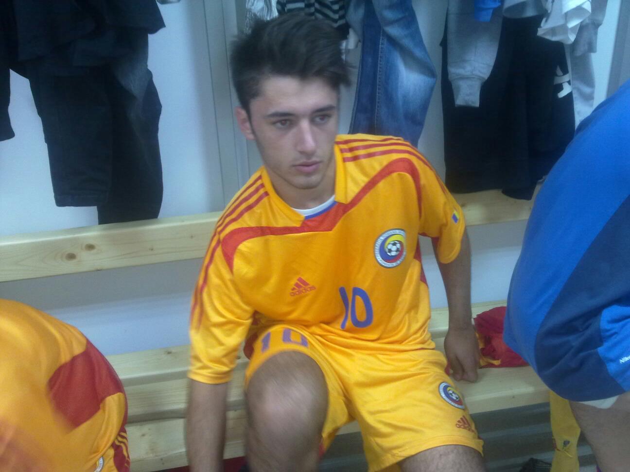 Tanarul a jucat si pentru echipa nationala