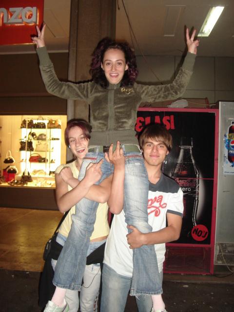 Nidia Moculescu se imbraca ca o strengarita