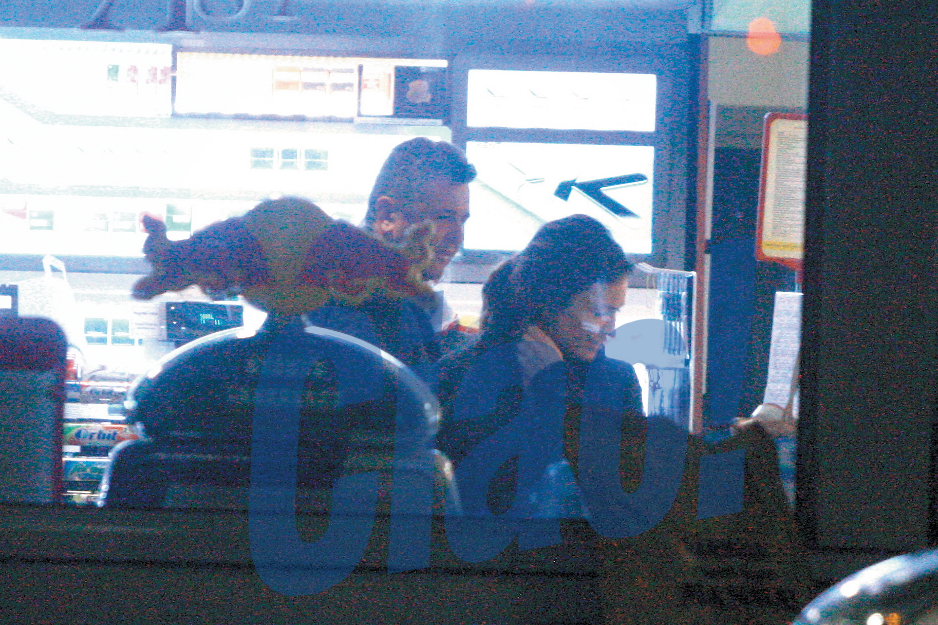 Maria a fost tot timpul cu zambetul de buze, iar Eugen Bejiariu s-a comportat extrem de gentil cu ea