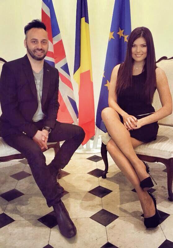 Ovi, alaturi de Paula Seling foto: Facebook