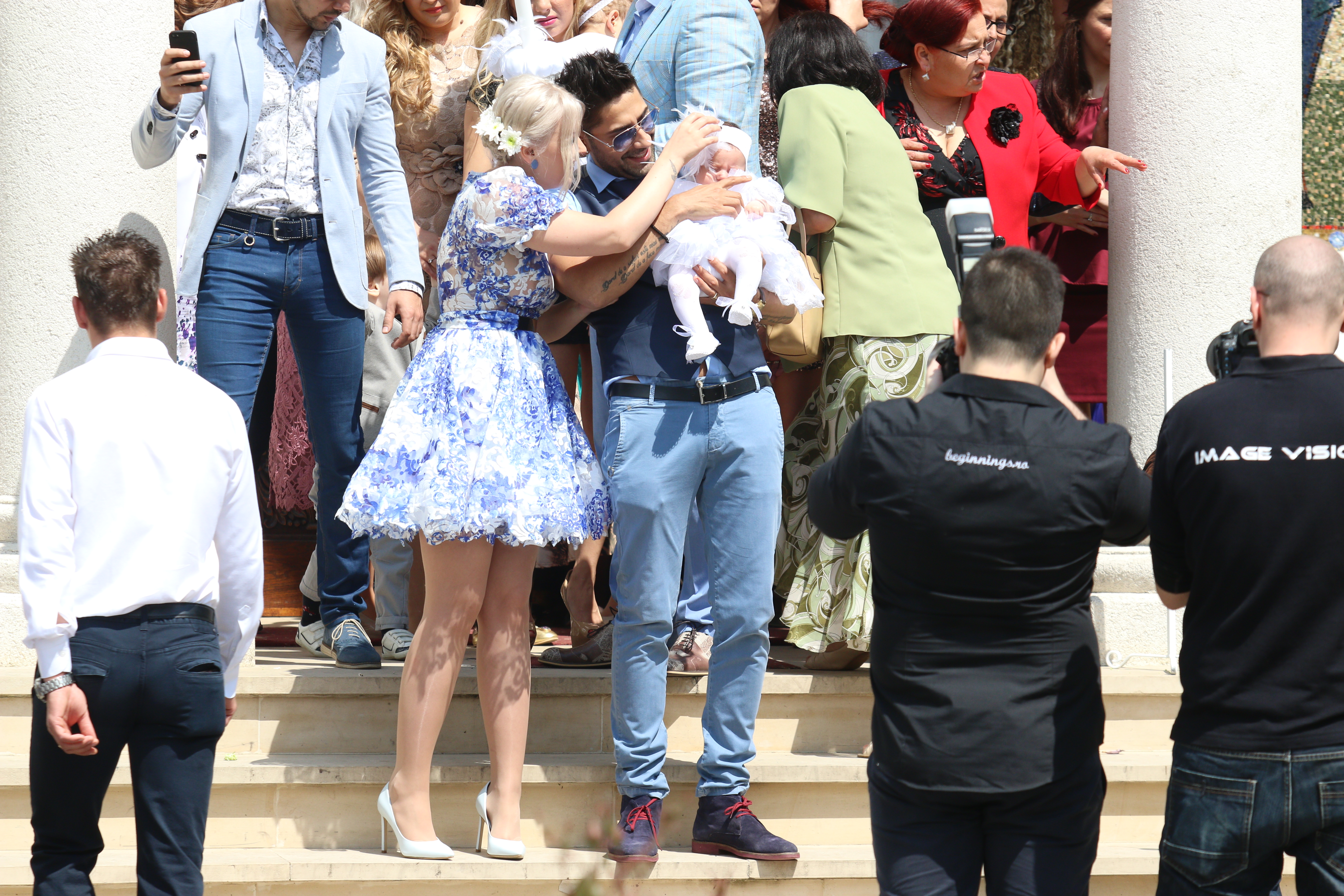 Connect-R si-a crestinat fetita duminica aceasta