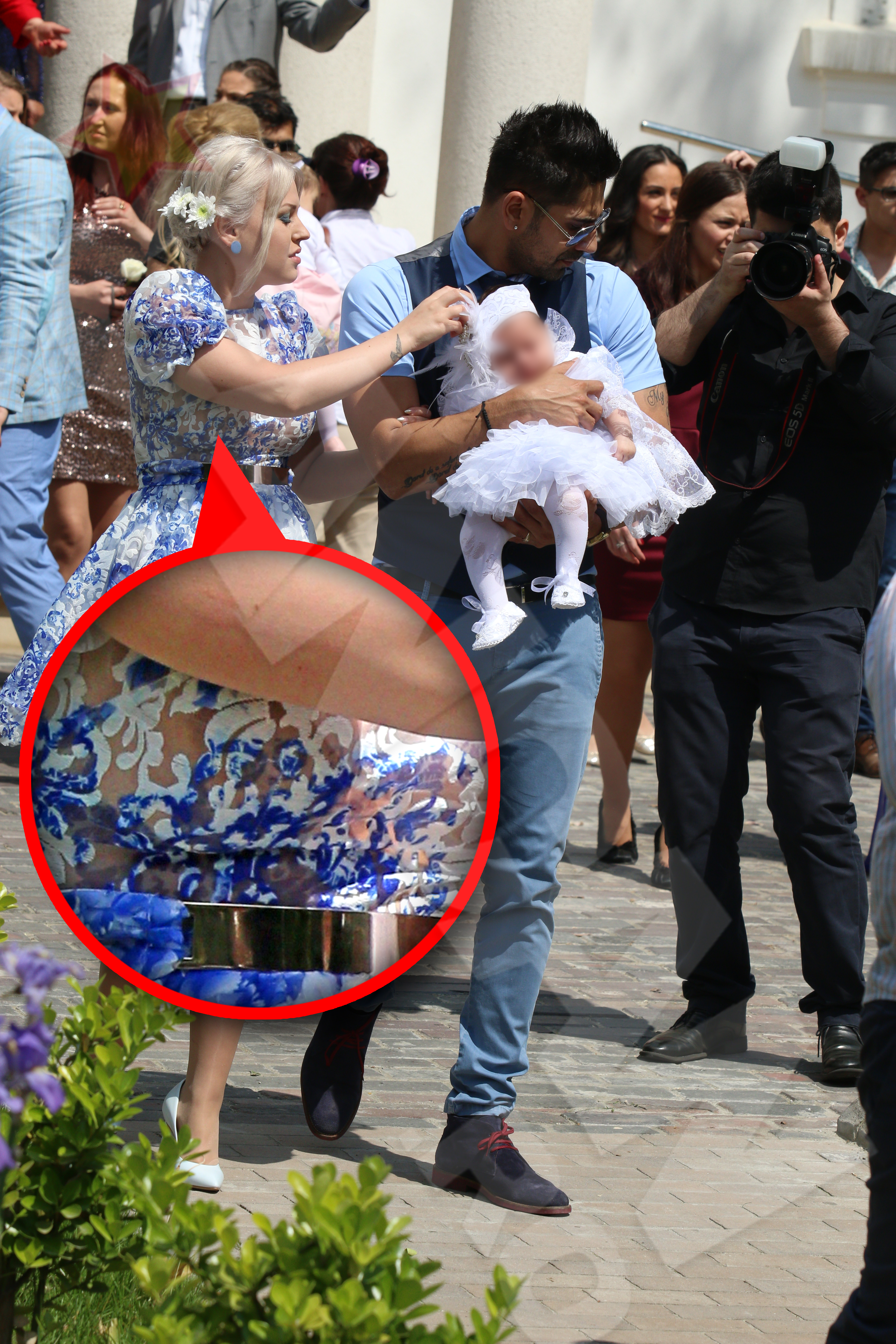 Din lateral, se vedea foarte clar ca Misha nu purta sutien