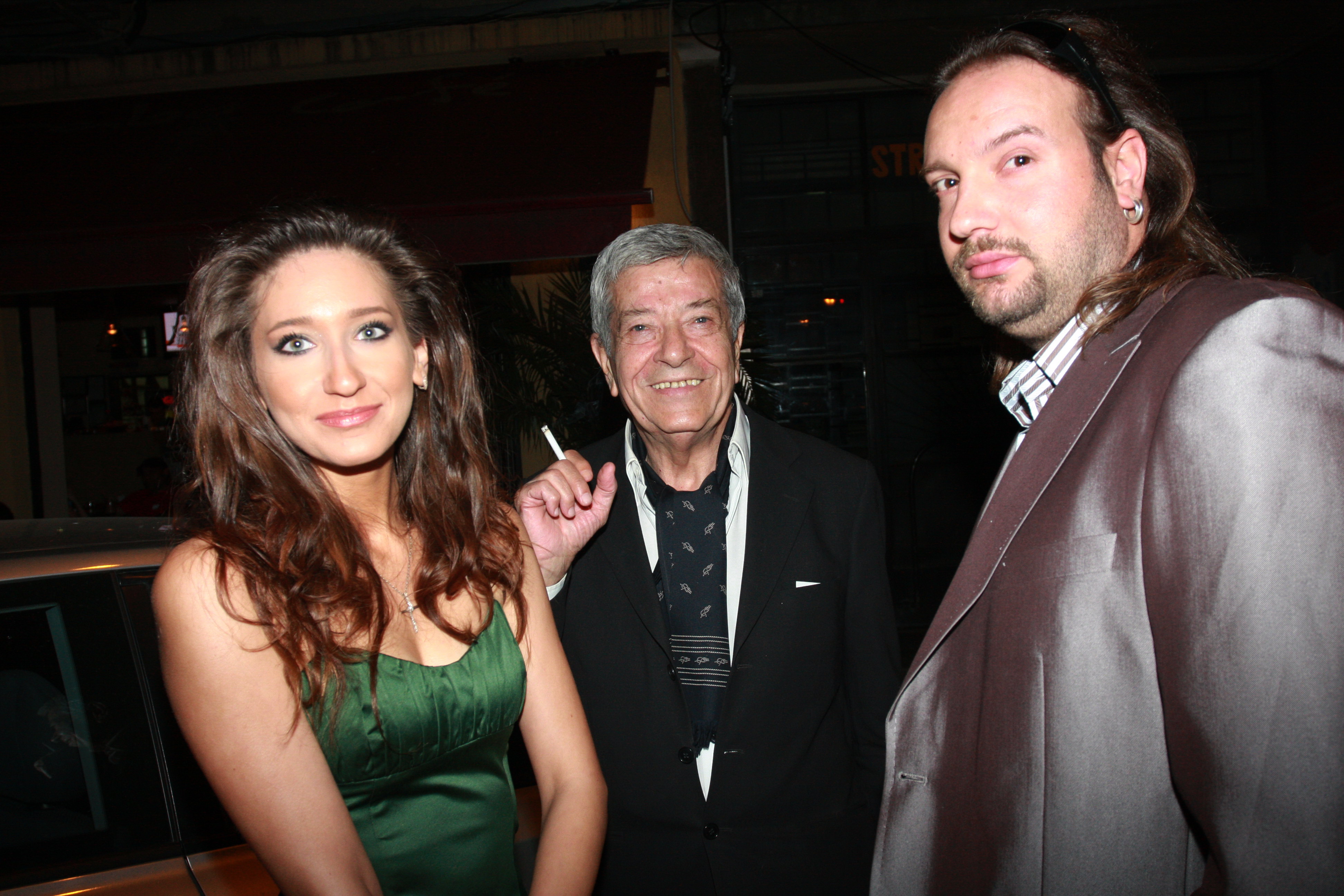 Dichi si fiica sa, Ioana, alaturi de sotul ei