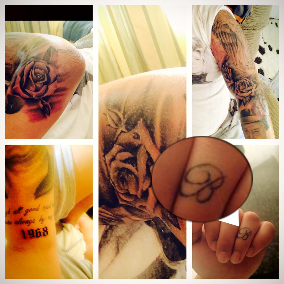 Marco si-a facut un tatuaj cu initiala lui Betty