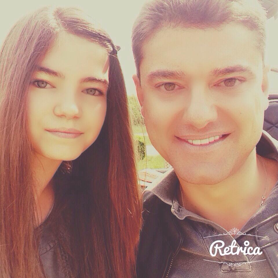 Cristian Boureanu si fiica sa au o relatie extrem de apropiata