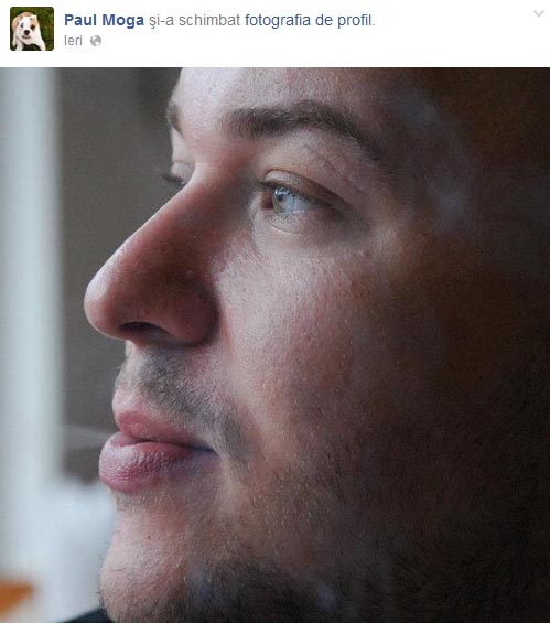 In incercarea de a-si pierde urma, Paul Moga si-a schimbat aseara fotografia de profil