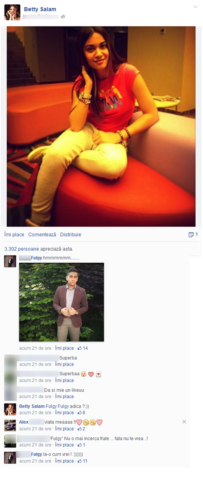 Fulgy ii face acum declaratii lui Betty Salam in vazul tuturor