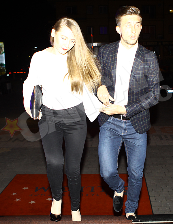 Cornel Rapa si iubita lui Valentina