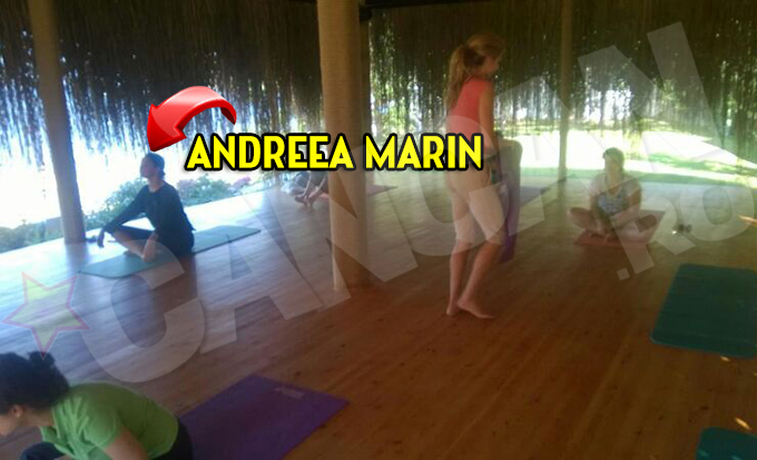 Andreea face yoga de doua ori pe zi