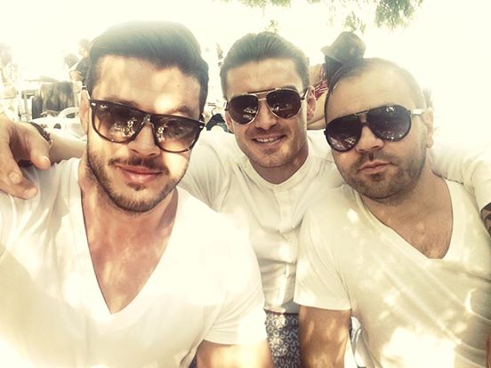 Victor a iesit cu baietii la un restaurant din afara Bucurestiului