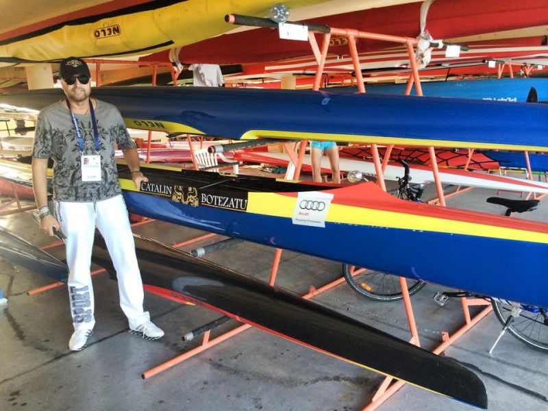 Catalin Botezatu a semnat ambarcatiunea in care a concurat Petre Condrat