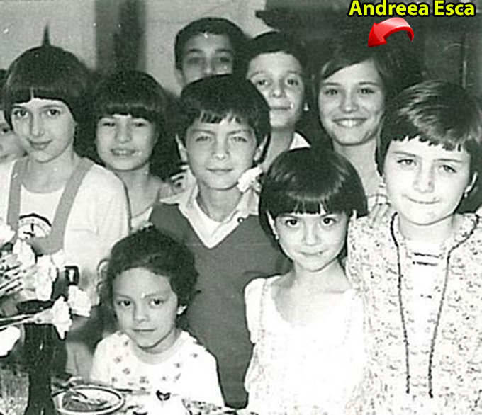 Asa arata Andreea Esca la noua ani