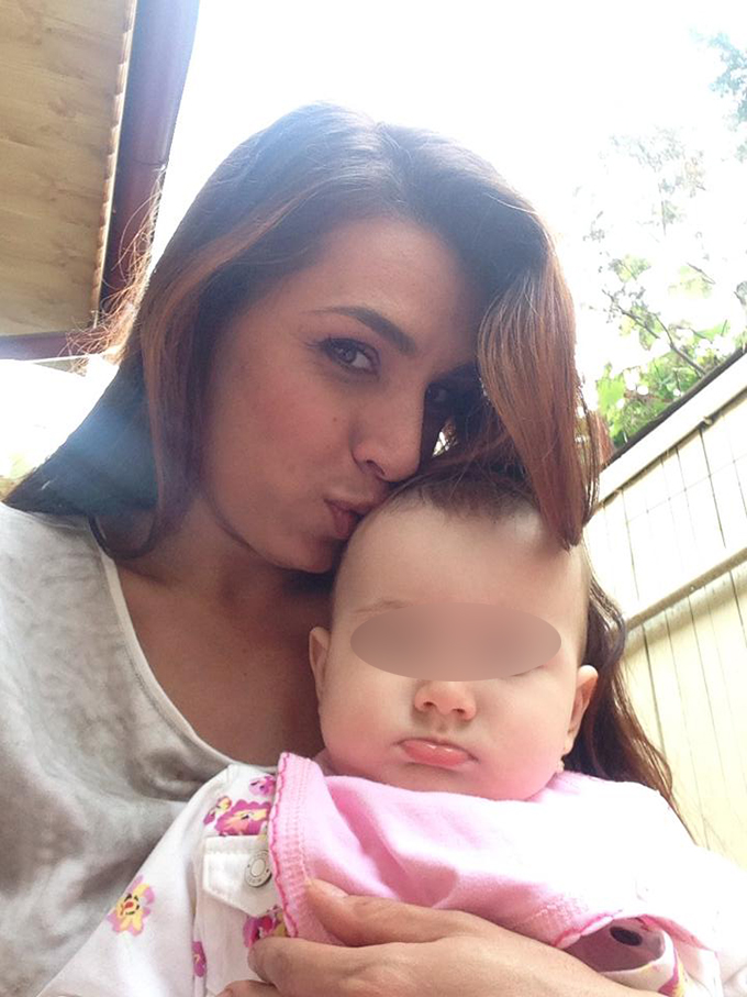 Vedeta isi regaseste zambetul atunci cand se afla langa nepotica sa. Micuta ii aduce din nou fericirea in suflet