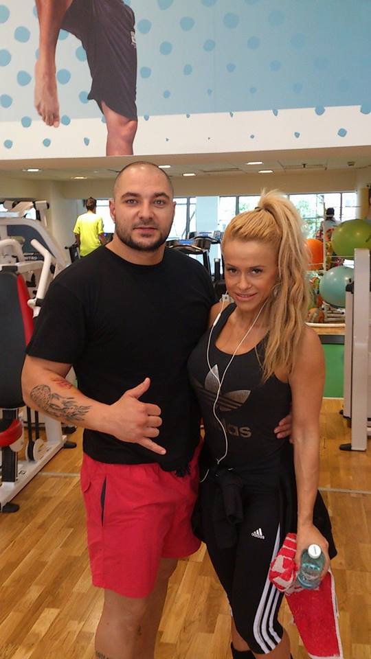 Cristian Mitrea alaturi de Anda Adam