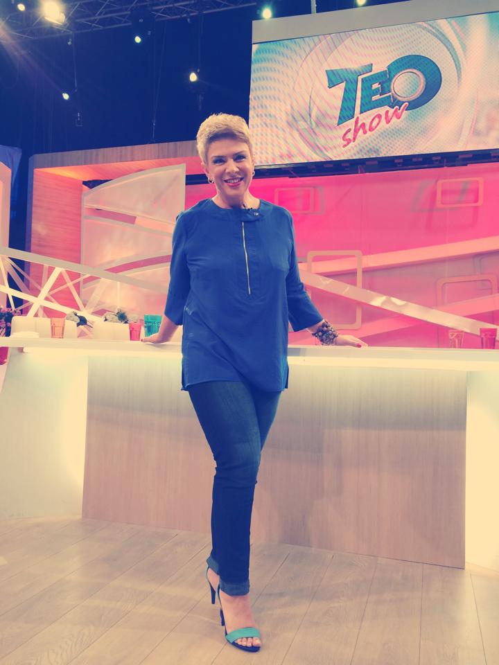 Teo Trandafir, in emisiunea pe care o prezinta la Kanal D