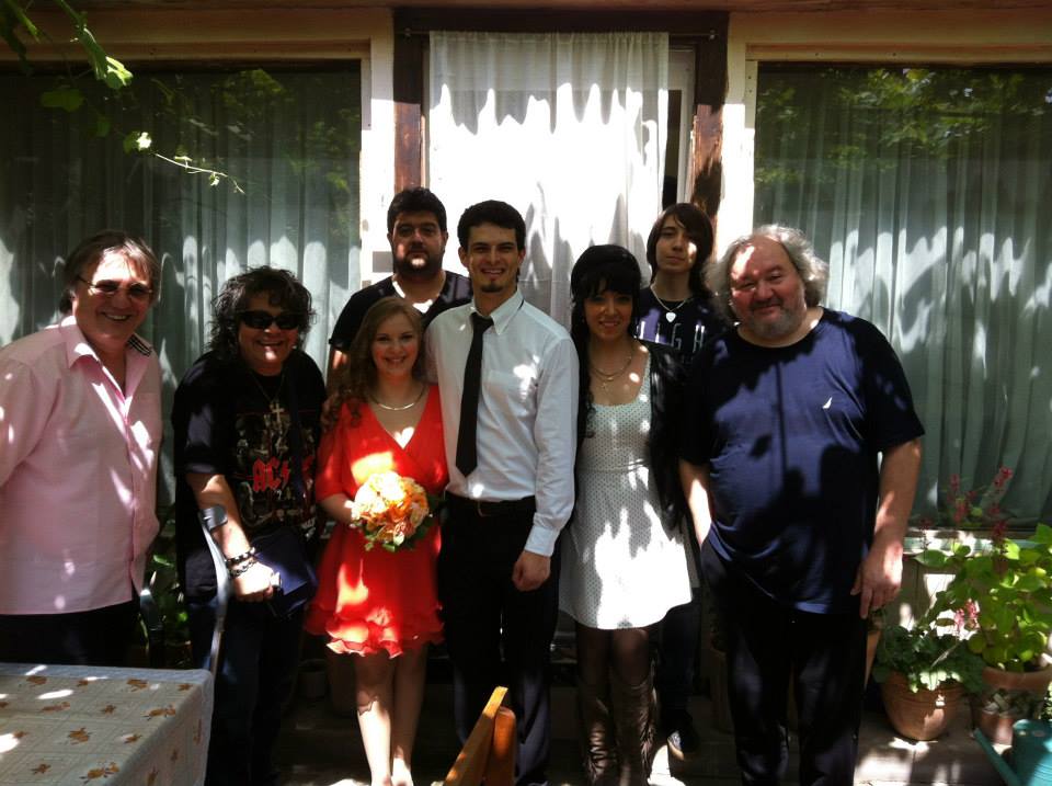 Saptamana trecuta, Leo Iorga a participat la nunta colegului sau de trupa